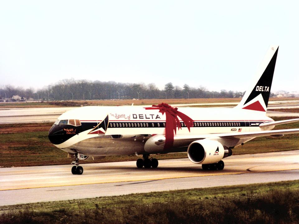 The Spirit of Delta 767 in 1982.