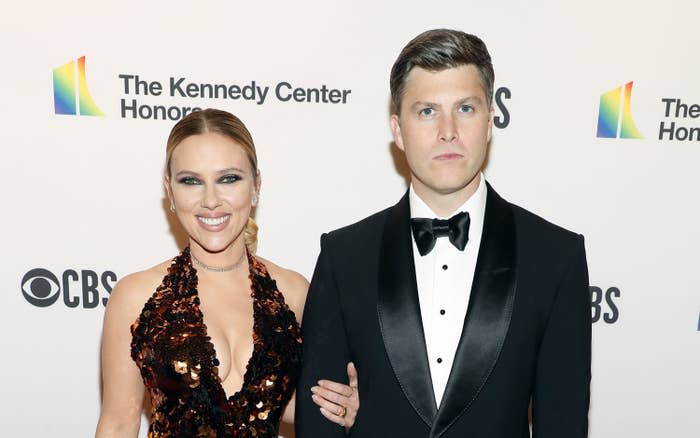 The couple posing at The Kennedy Center Honors