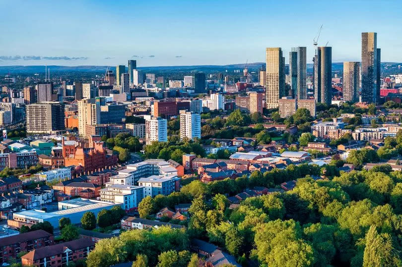 Manchester skyline -Credit:Getty Images