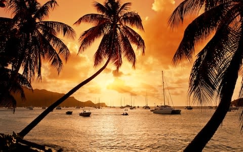 Bequia at sunset - Credit: Getty Images