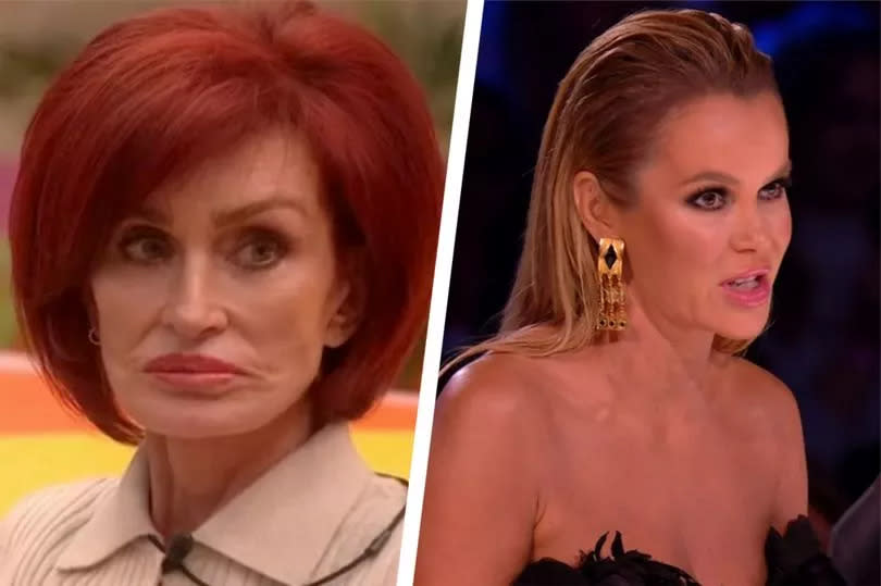 A feud has broken out between Sharon Osbourne and Amanda Holden