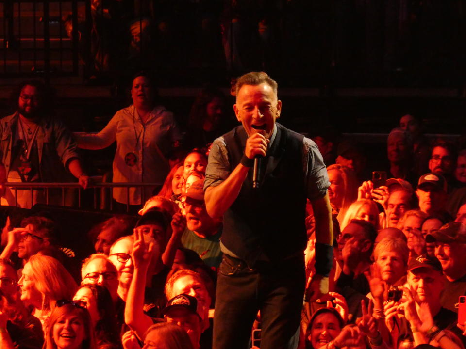 Bruce Springsteen at Pechanga Arena in San Diego, March 25, 2024
