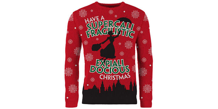 Mary Poppins Christmas Sweater (Photo: Merchoid)