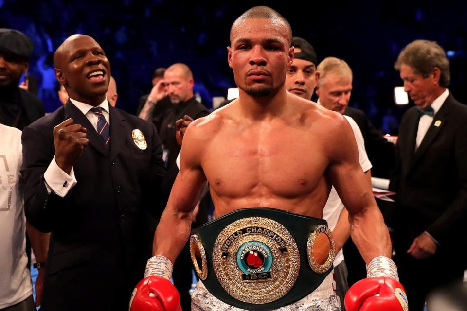 Chris Eubank (left) and Chris Eubank Jr will continue their rivalry with the Benn clan  (Getty Images)