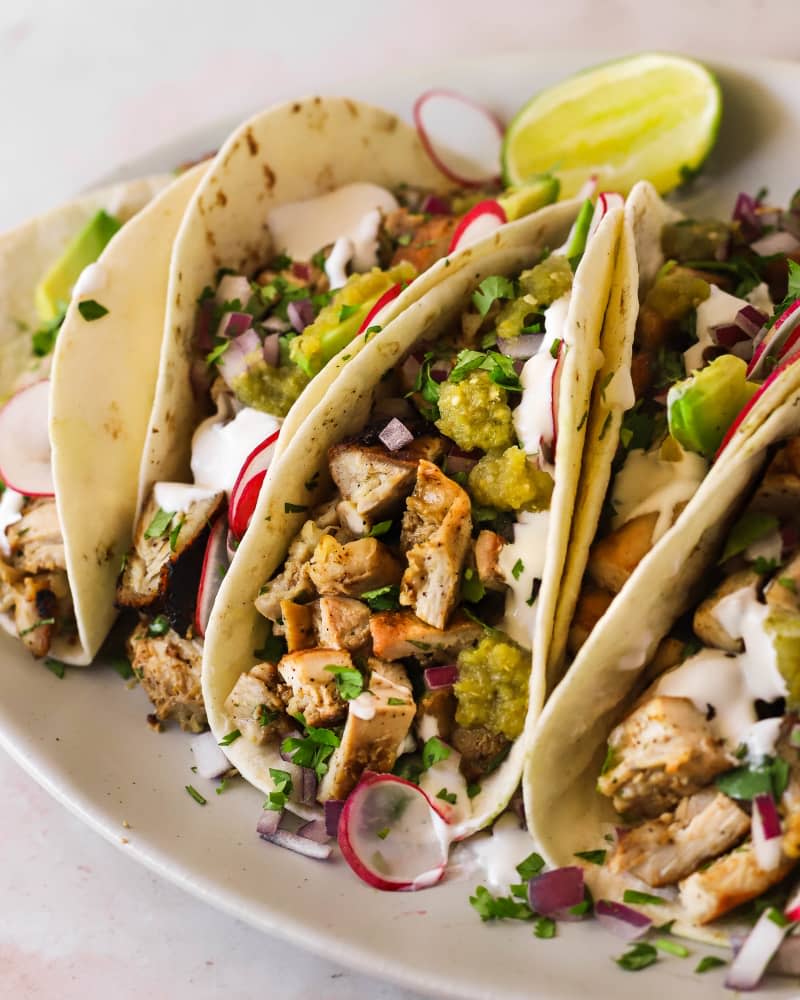 Grilled Chicken Tacos 