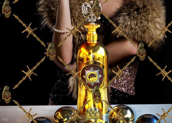 The extremely expensive vodka (Dartz Motor Company)