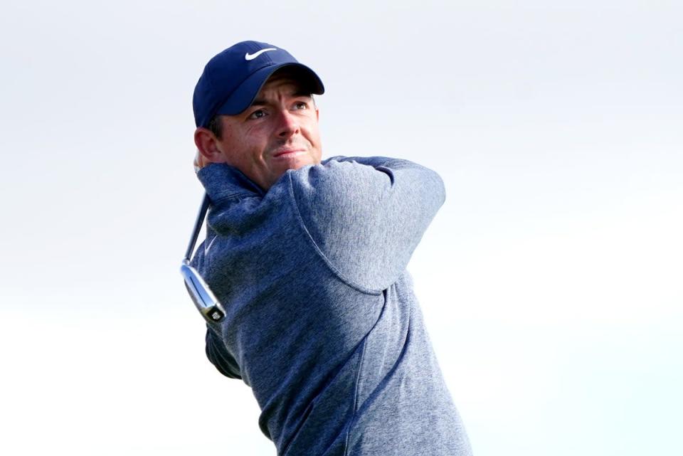 Rory McIlroy is ready for the challenge of the Open at St Andrews (Jane Barlow/PA) (PA Wire)