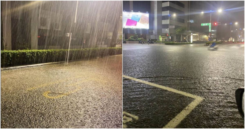 高雄市4日降下驚人雨勢，多地傳出淹水災情。（圖／報系資料照）