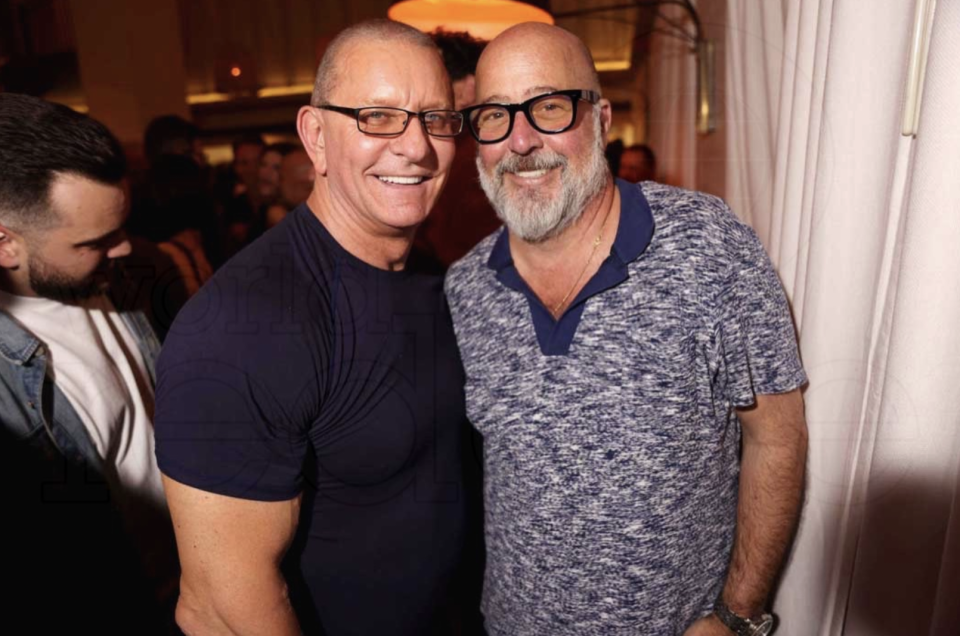 Robert Irvine - Andrew Zimmern - Chefs - WME Chef Kick Off Party - South Beach Wine and Food Festial