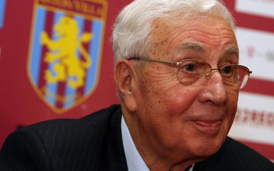 Doug Ellis had two spells in charge at Villa Park - PA