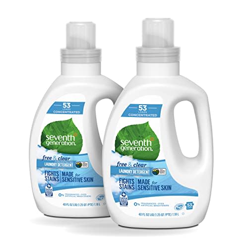 Seventh Generation Concentrated Laundry Detergent, Free & Clear (Amazon / Amazon)