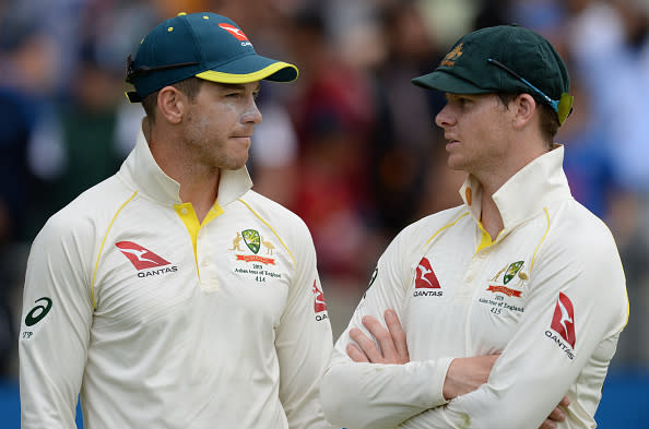 Tim Paine and Steve Smith