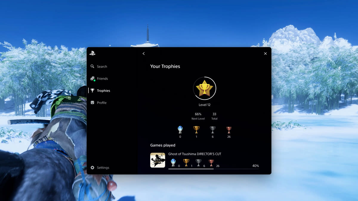  PlayStation Trophies on PC. 
