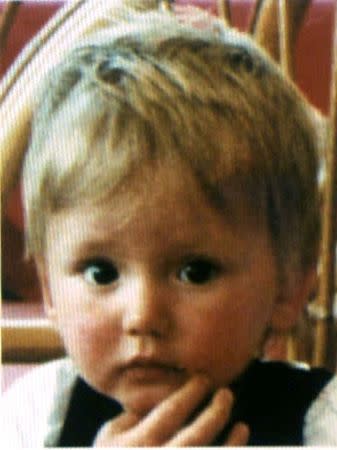 An undated file image handed out by South Yorkshire Police shows toddler Ben Needham who went missing 25 years ago from the island of Kos in Greece. South Yorkshire Police/Handout via REUTERS/File Photo