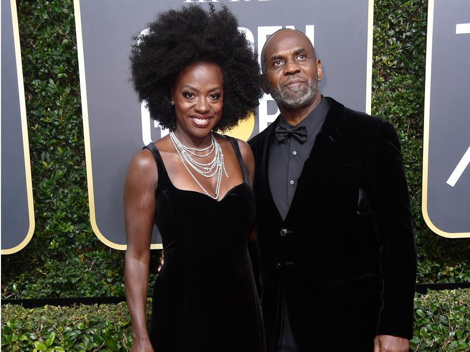 Viola Davis and Julius Tennon.