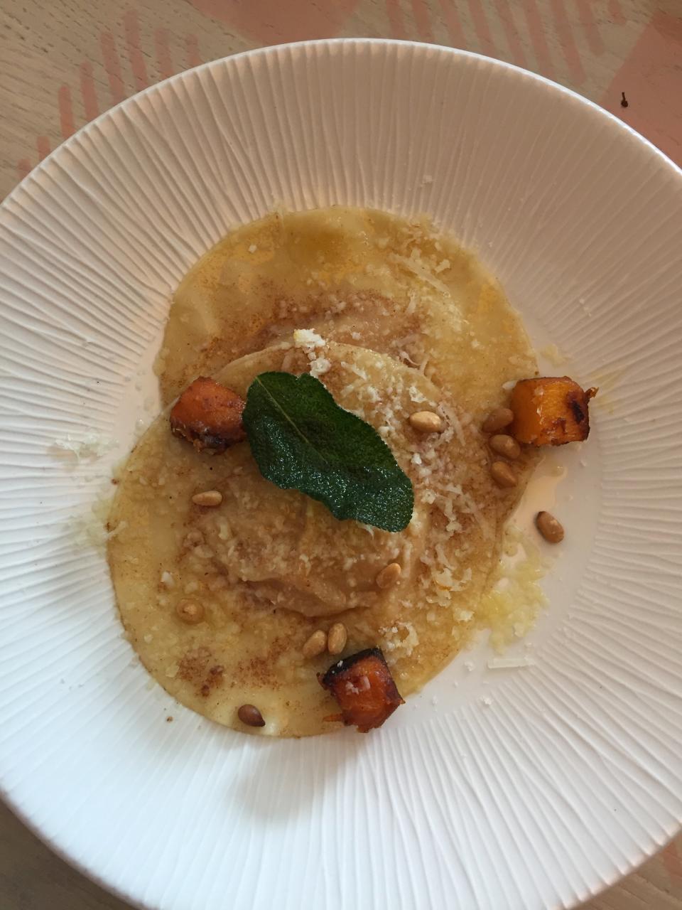 Pumpkin Ravioli. Photo: Yahoo Lifestyle