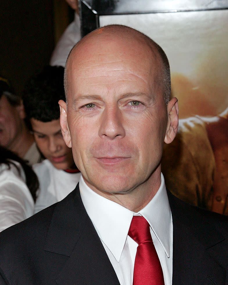 Bruce Willis (head that's bare)