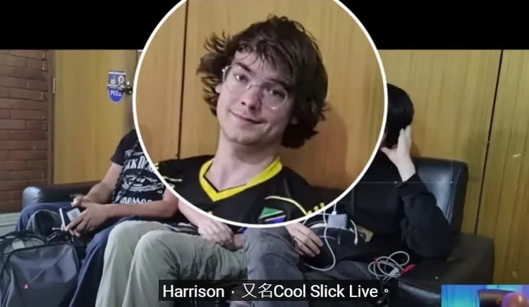綽號Cool Slick Live的直播主「Harrison」，與友人專找亞洲國家女性下手。翻攝自YT頻道「好機車」
