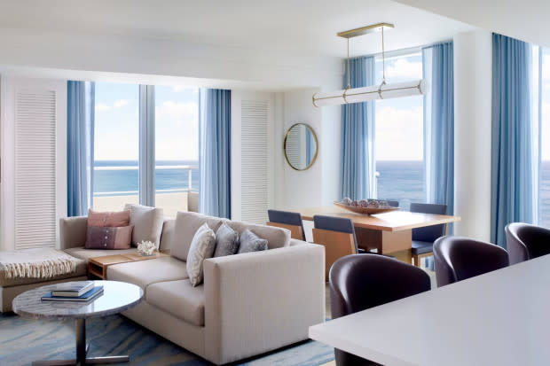 <p>The Ritz-Carlton, Fort Lauderdale</p><p>Fort Lauderdale, located just north of Miami, has a plethora of iconic beaches, and <a href="https://go.skimresources.com?id=113896X1572730&xs=1&url=https%3A%2F%2Fwww.tripadvisor.com%2FHotel_Review-g34227-d633139-Reviews-The_Ritz_Carlton_Fort_Lauderdale-Fort_Lauderdale_Broward_County_Florida.html&sref=https%3A%2F%2Fparade.com%2F1002608%2Fmarynliles%2Fbest-anniversary-getaways%2F" rel="noopener" target="_blank" data-ylk="slk:The Ritz-Carlton, Fort Lauderdale;elm:context_link;itc:0;sec:content-canvas" class="link ">The Ritz-Carlton, Fort Lauderdale</a> provides couples on an anniversary getaway with scenic views of the Atlantic Ocean.</p><p><strong>Related: <a href="https://parade.com/979545/zoeroscoe/weekend-getaways-in-new-england/" rel="nofollow noopener" target="_blank" data-ylk="slk:25 Best New England Weekend Getaways;elm:context_link;itc:0;sec:content-canvas" class="link ">25 Best New England Weekend Getaways</a></strong></p>