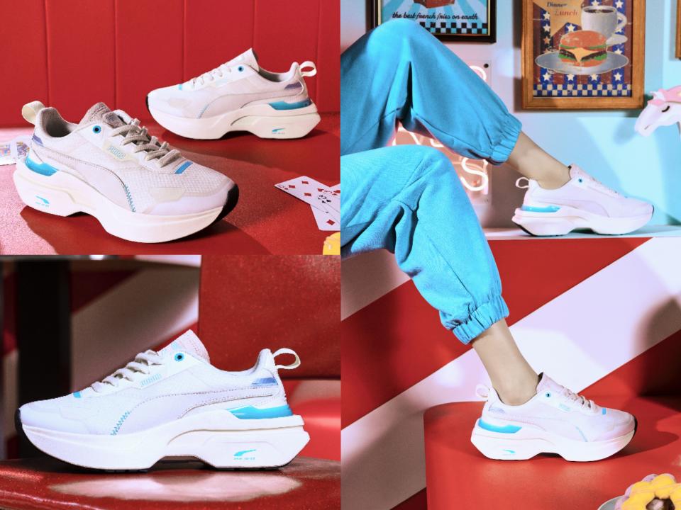 2022爆款小白鞋推薦4：PUMA Kosmo Rider，NT$3,580！圖片來源/PUMA