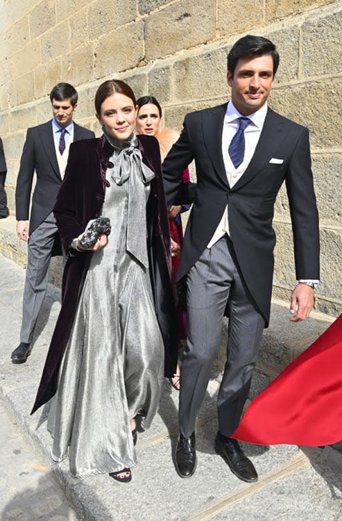 Carlos Sainz Jr y su novia, Isabel Hernáez