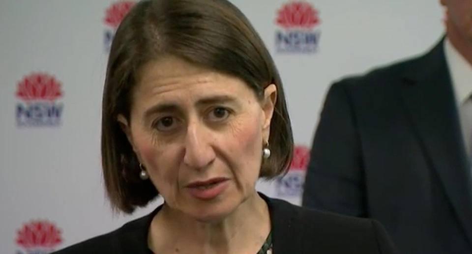 Premier Gladys said it is "critical" people follow the NSW Health instructions. Source: Nine