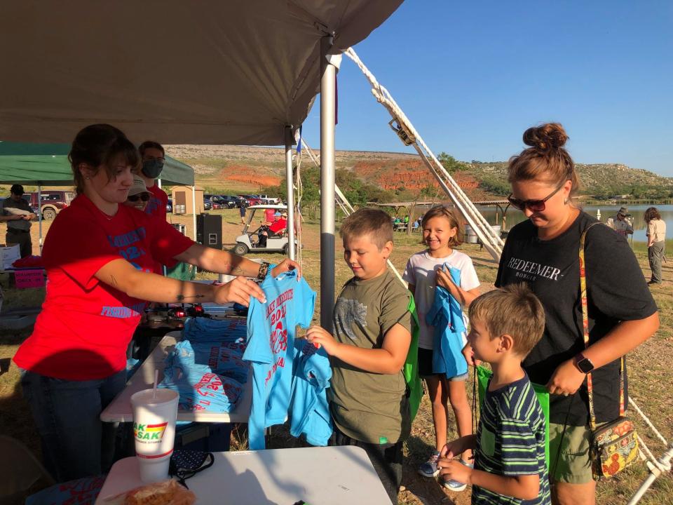 Lake Meredith Small Fry Fishing Tournament hosts their annual tournament Saturday at the Lake Meredith Stilling Basin in Spring Canyon. The event will include giveaways, food and tournament prizes.