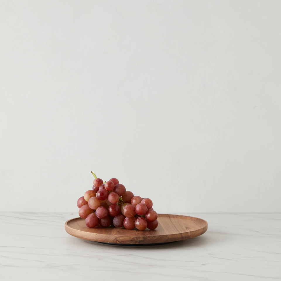 wood lazy susan