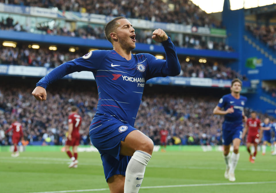 Deal me in: Hazard could be about to become England’s highest paid player ever