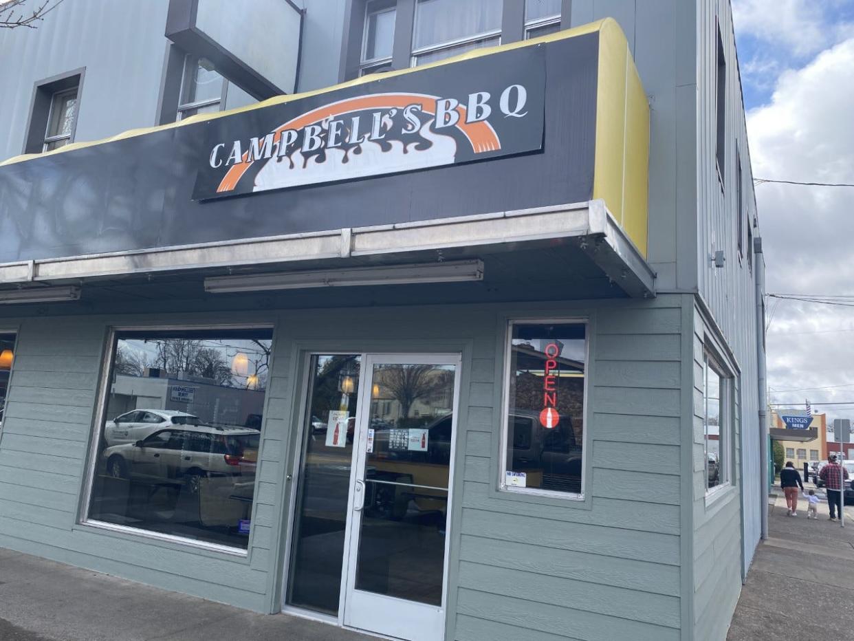 The new location for Campbell's BBQ on State Street.