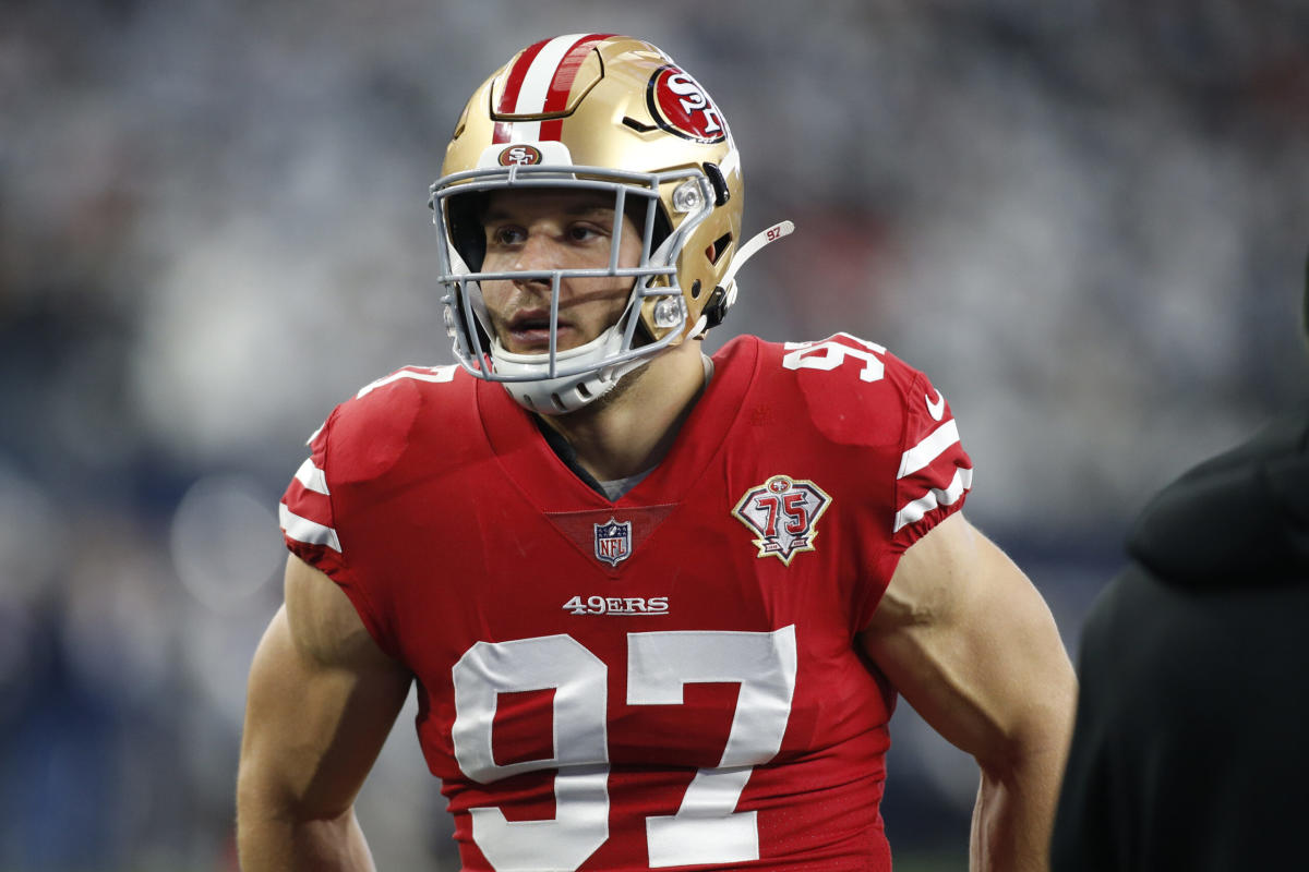 Nick Bosa Back at Practice; 49ers Week 6 Friday Injury Report