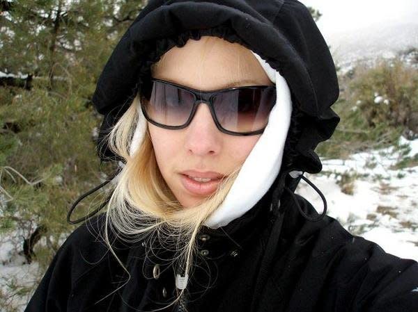 An undated photo of Jodi Arias that she posted to her MySpace page.