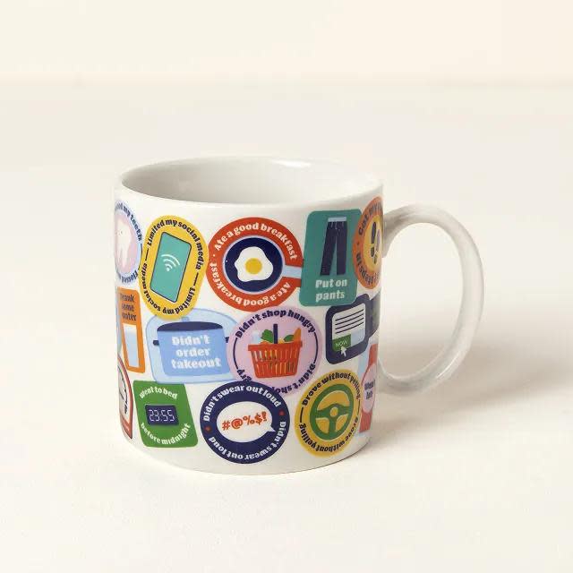 <p><a href="https://go.redirectingat.com?id=74968X1596630&url=https%3A%2F%2Fwww.uncommongoods.com%2Fproduct%2Fadulting-merit-badge-mug&sref=https%3A%2F%2Fwww.bestproducts.com%2Flifestyle%2Fg60466492%2Fgraduation-gifts-for-her%2F" rel="nofollow noopener" target="_blank" data-ylk="slk:Shop Now;elm:context_link;itc:0;sec:content-canvas" class="link ">Shop Now</a></p><p>Adulting Merit Badge Mug</p><p>uncommongoods.com</p><p>$15.00</p>