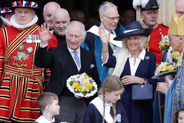 Chris Jackson/Getty Images King Charles and Queen Camilla at the Royal Maundy Service at York Minster on April 6, 2023 in York, England.