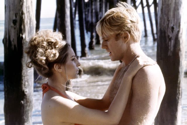 <p>Sunset Boulevard/Corbis via Getty</p> Barbra Streisand and Robert Redford in The Way We Were