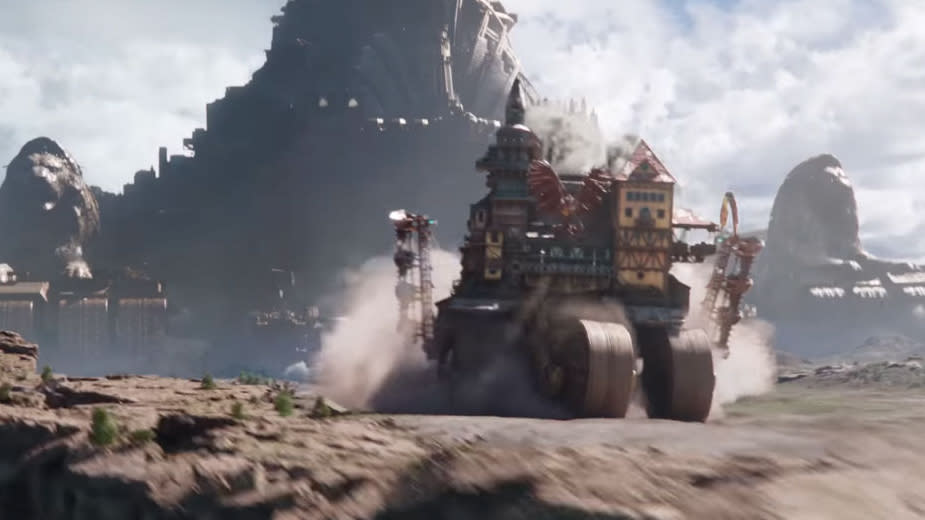  A city chasing another city in Mortal Engines 