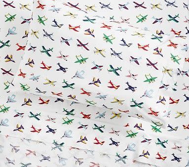 Zane Airplanes Organic Sheet Set