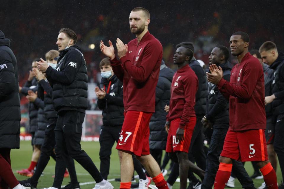 Liverpool defender Nat Phillips has been linked with a move to Ipswich Town <i>(Image: PA)</i>