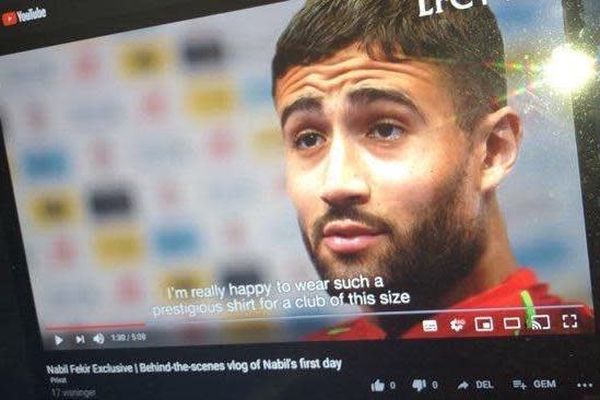 Liverpool fans speculate over Nabil Fekir transfer after 'leaked' unveiling video