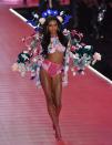 Find out what Adriana Lima, Kendall Jenner, Bella Hadid, Gigi Hadid, and Elsa Hosk wore at this year’s Victoria's Secret Fashion Show in New York.