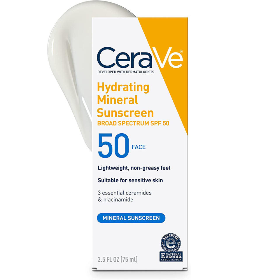 best sunscreen with zinc - Cerave Mineral Sunscreen SPF 50