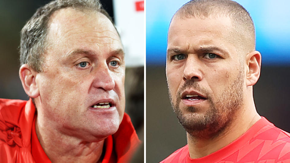 John Longmire and Buddy Franklin.