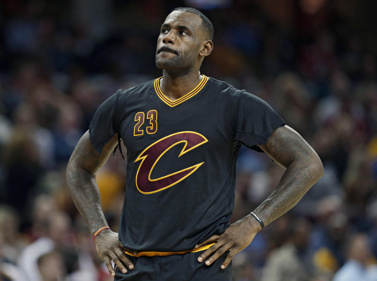 LeBron James gave the best indication yet that the NBA's sleeved