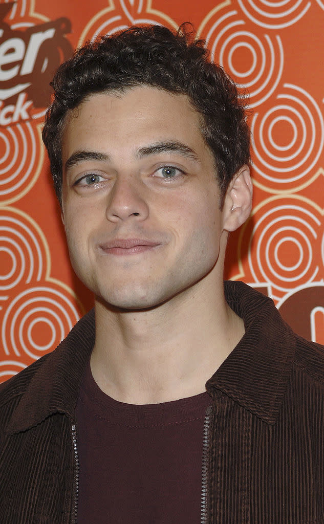 Closeup of Rami Malek