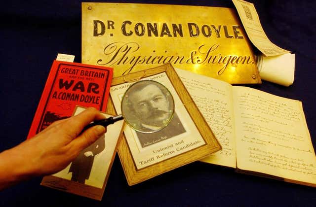 Sir Arthur Conan Doyle Auction