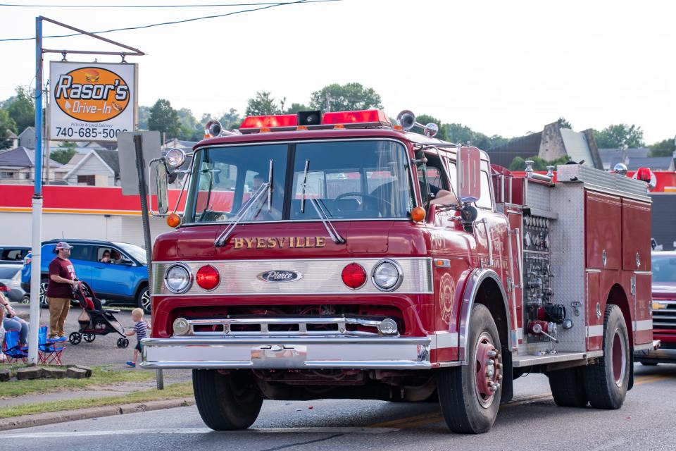 Crowds gathered in the Village of Byesville on June 28 and 29 the annual Fireman's Festival. The event is one of the biggest fundraisers the department holds each year and features games, live music, fireworks, demonstrations and firetruck rides.