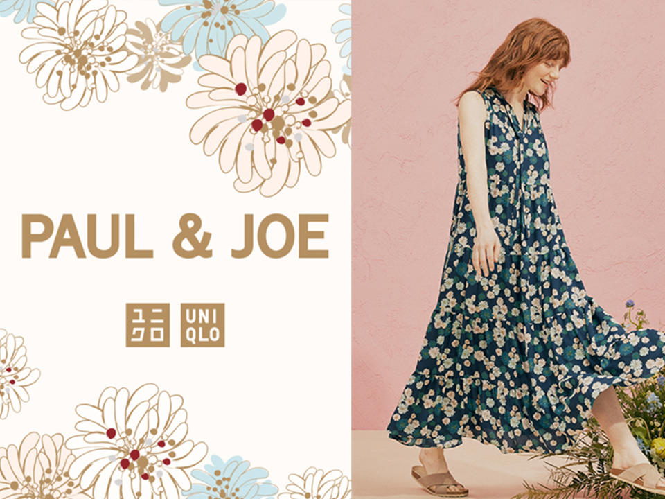 Uniqlo x Paul & Joe系列即將登場！低至$99氣質碎花連身裙/絲巾/T恤/小手袋