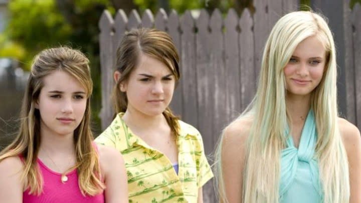 The cast of Aquamarine.