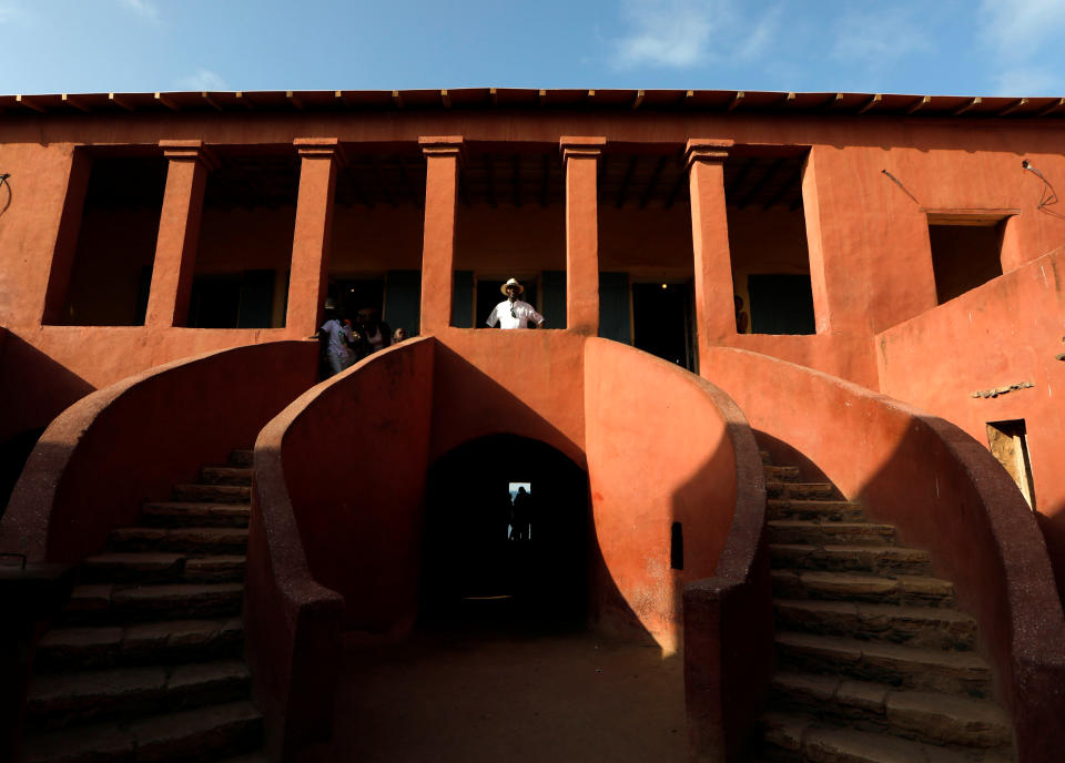 Emmanuel Mouti Dongo from Cameroon visits the Ã¬Maison Des EsclavesÃ® slave house on Goree Island off the coast of Dakar, Senegal. (Photo: Zohra Bensemra/Reuters)