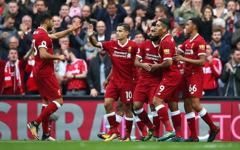 Salah scored Liverpool's equaliser